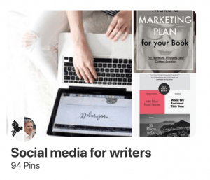 Pinterest für Autoren und Social Media Tipps für Autoren